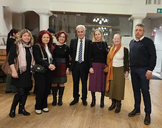 Επιτυχής η έκβαση των εγκαινίων της έκθεσης "Σουφλι & Μετάξι" στην Στοκχόλμη της Σουηδίας.